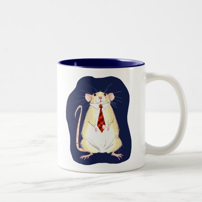 Internashunal Bizness Marty Mouse CEO mug (Right)
