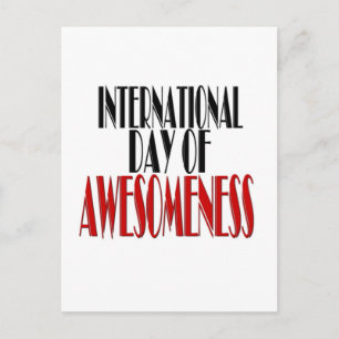 Internatioal Day of Awesomeness Postcard