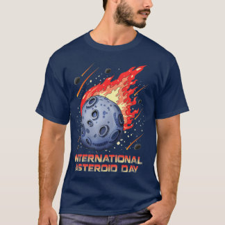 International Asteroid Day June 30 Astronomy Meteo T-Shirt