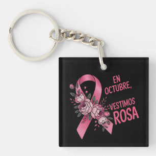 International Breast Cancer Day Key Ring