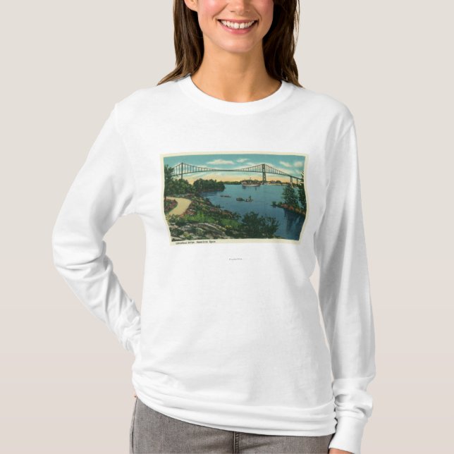 International Bridge American Span View # 2 T-Shirt (Front)