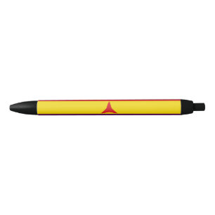 International Brigades Flag (Spanish Civil War) Black Ink Pen