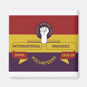 International Brigades Magnet