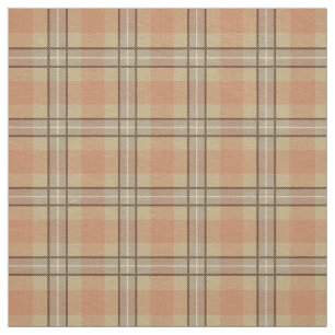 International British clan scottish pattern pink Fabric