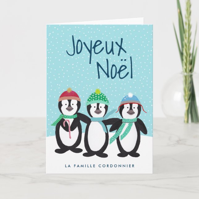 International Carte de Noël Card (Front)