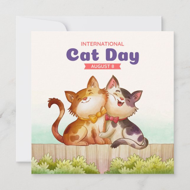 International Cat Day  (Front)