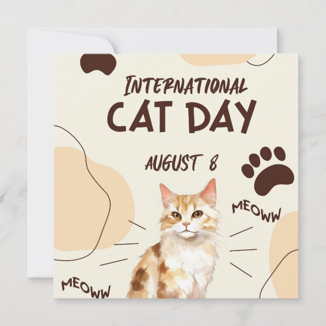 International Cat Day  (Front)