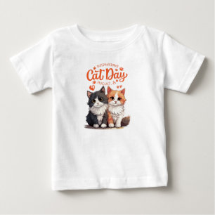 International cat day baby T-Shirt