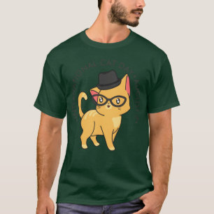 International Cat Day Hipster Cat family T-Shirt