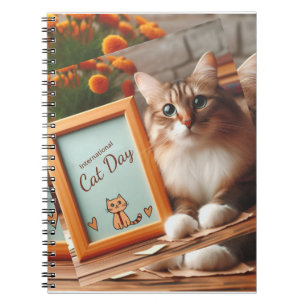 International Cat Day Notebook
