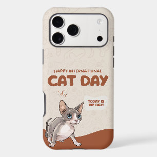 International Cat Day Sphynx Celebration Art