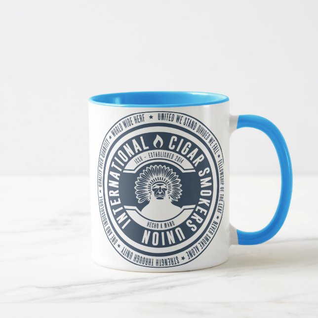 International Cigar Smokers Union Mug (Right)