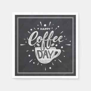 International Coffee Day Napkin