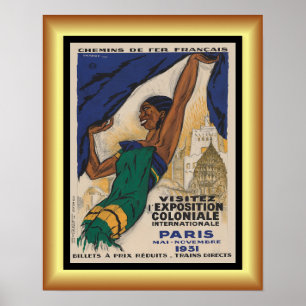  International Colonial Exhibition ~ Paris ~ Poster