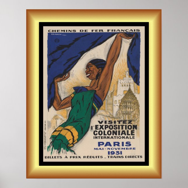  International Colonial Exhibition ~ Paris ~ Poster (Front)