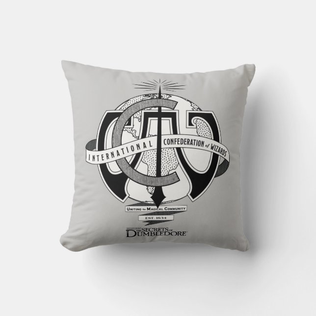 International Confederation of Wizards Logo Cushion (Front)
