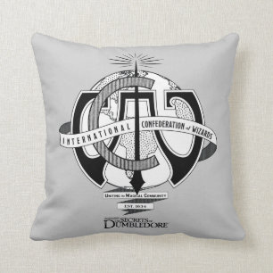 International Confederation of Wizards Logo Cushion