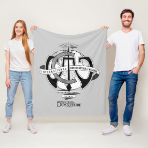 International Confederation of Wizards Logo Fleece Blanket