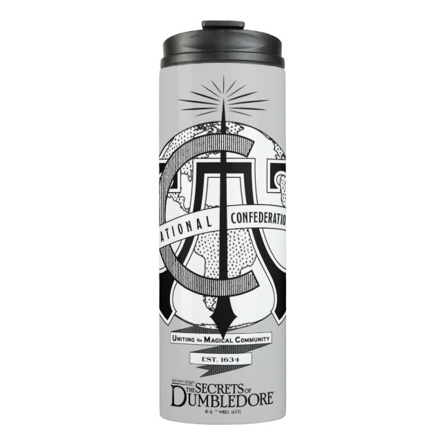 International Confederation of Wizards Logo Thermal Tumbler (Front)