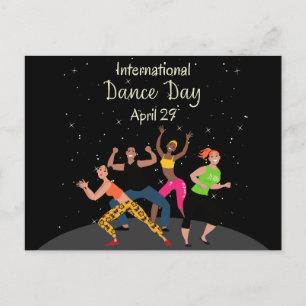 International Dance Day World Dance Day Postcard