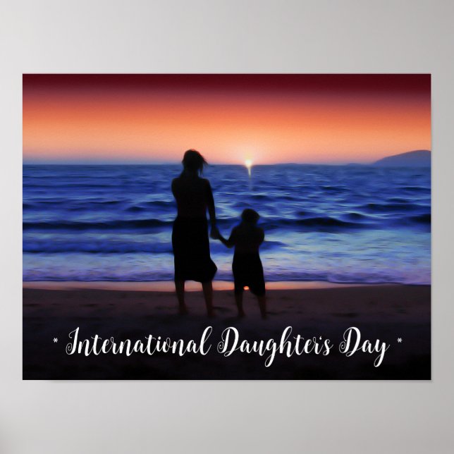 International Daughter's Day Poster (Front)