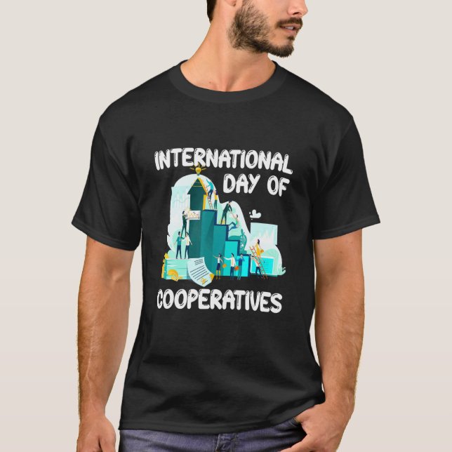International Day Of Cooperatives United Nations T-Shirt (Front)
