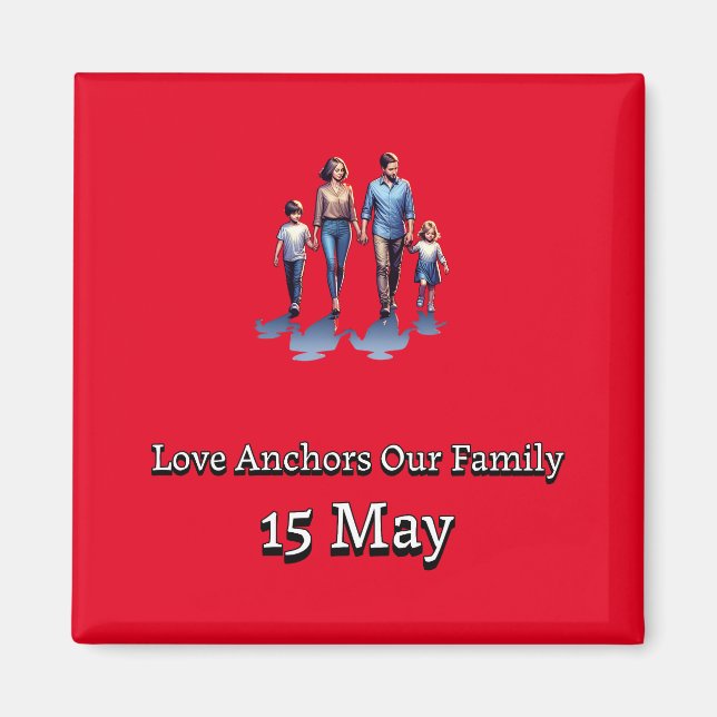 International Day of Families Magnet (Front)