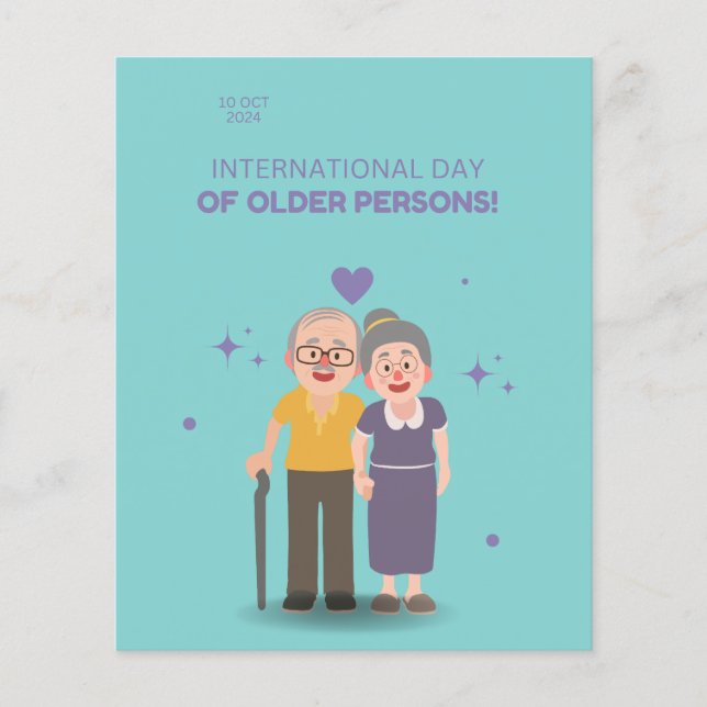 International Day of Older Persons 1 October (Front)