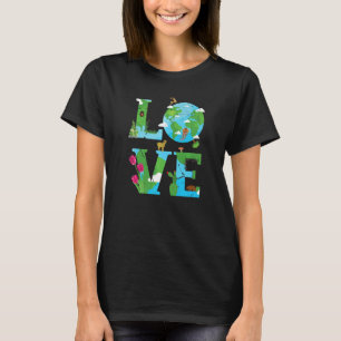 International Day Of Peace Love Earth world Septem T-Shirt