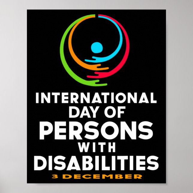 International Day of Persons with Disabilities 3 Poster (Front)