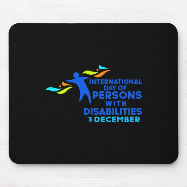 International Day of Persons with Disabilities 5 Mouse Pad (Front)