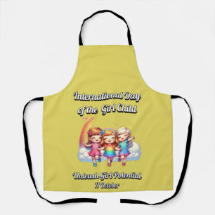 International Day of the Girl.  Girl Potential. Apron