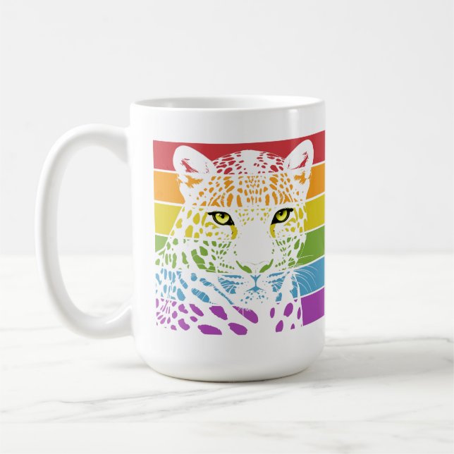 International Day of the Leopard Coffee Mug (Left)