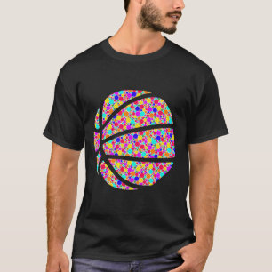 International Dot Day Colourful Dotted Bysketbyll T-Shirt