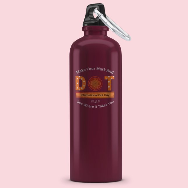 International Dot Day Design 710 Ml Water Bottle (Creator Uploaded)