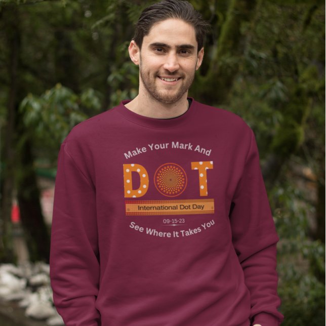 International Dot Day Design Sweatshirt (Creator Uploaded)
