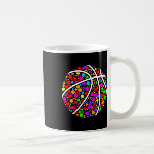 International Dot Day Fun Coloured Bysketbyll Polk Coffee Mug