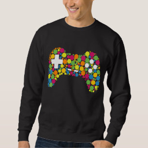 International dot day Funny Gaming Gamers Polka do Sweatshirt