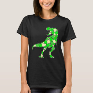 International Dot Day Green Polka Dot Rex Dinosaur T-Shirt
