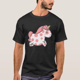 International Dot Day Pink Polka Dot Cute Unicorn T-Shirt