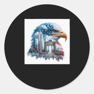 International Eagle Usa Sticker