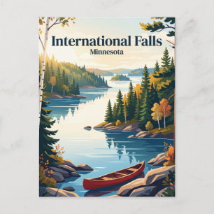International Falls, Minnesota Postcard