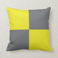 International Flag Code pillow- Letter L (Lima)