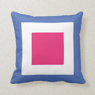 International Flag Code pillow- Letter W (Whiskey) Cushion