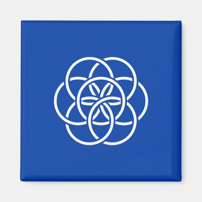 International Flag of Planet Earth Magnet (Front)