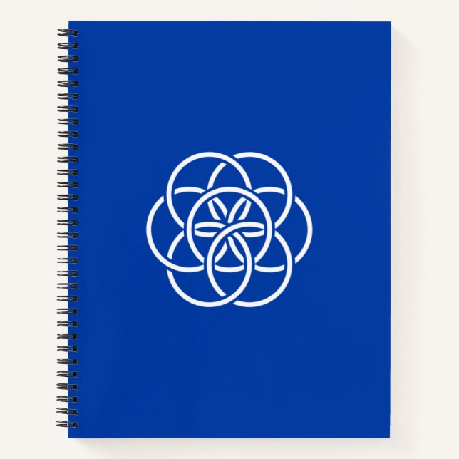 International Flag of Planet Earth Notebook (Front)
