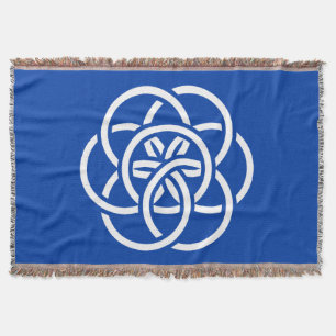 International Flag of Planet Earth Throw Blanket