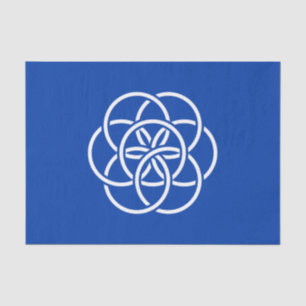 International Flag of Planet Earth Tissue Paper