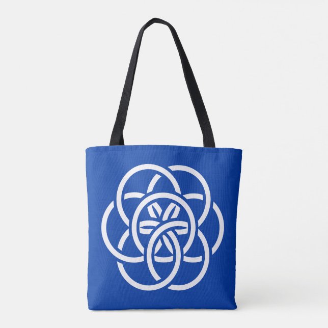 International Flag of Planet Earth Tote Bag (Back)