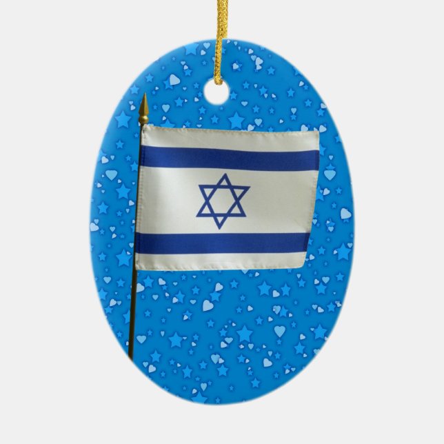 International Flags - SRF Ceramic Tree Decoration (Front)